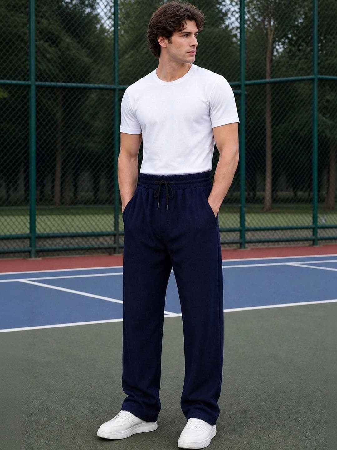 HERE&NOW Men Regular Fit Training Track Pants - view 1
