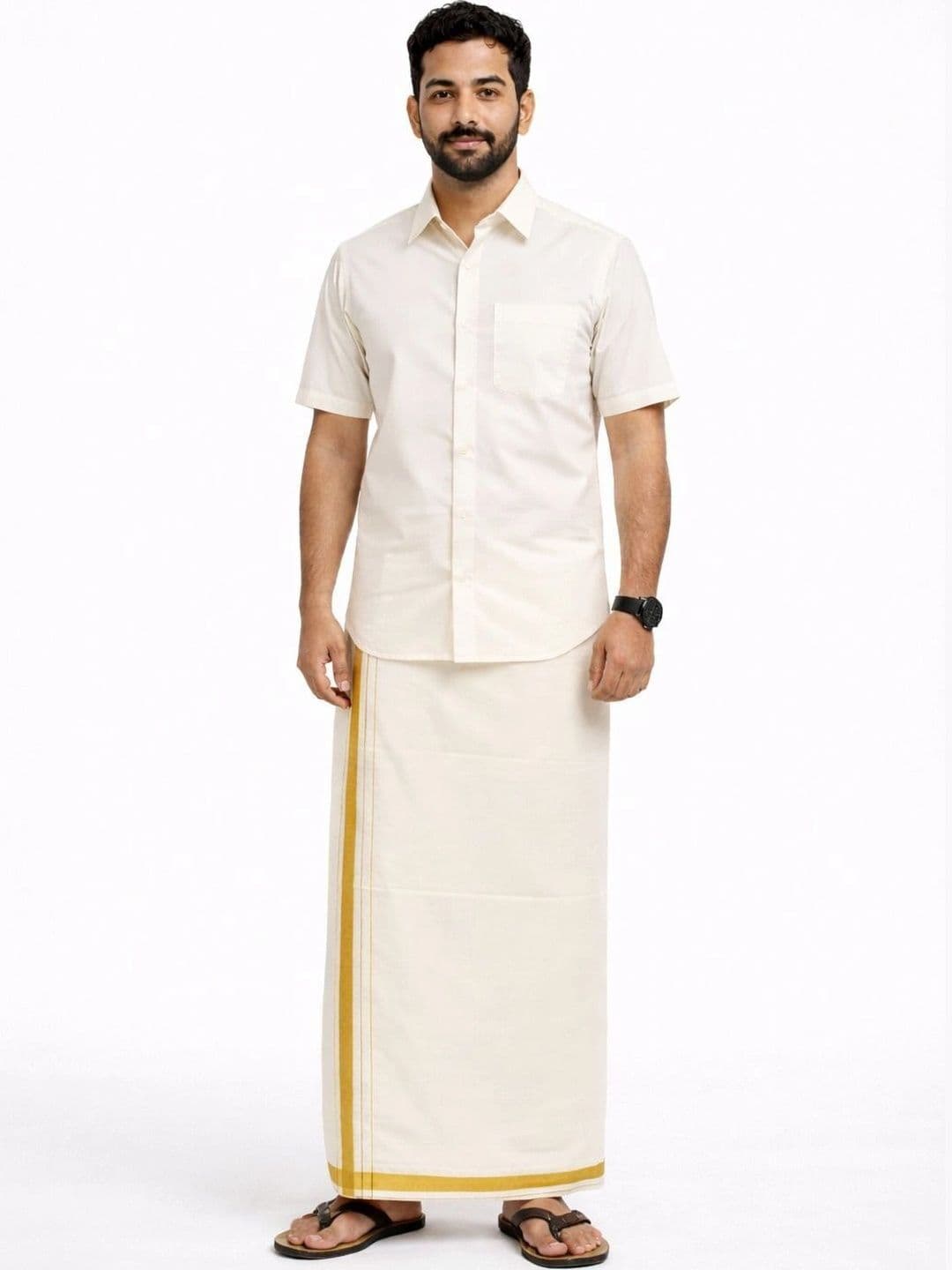 Sac Shree Aparajeet Creations Men Dhoti Dhotis - view 1