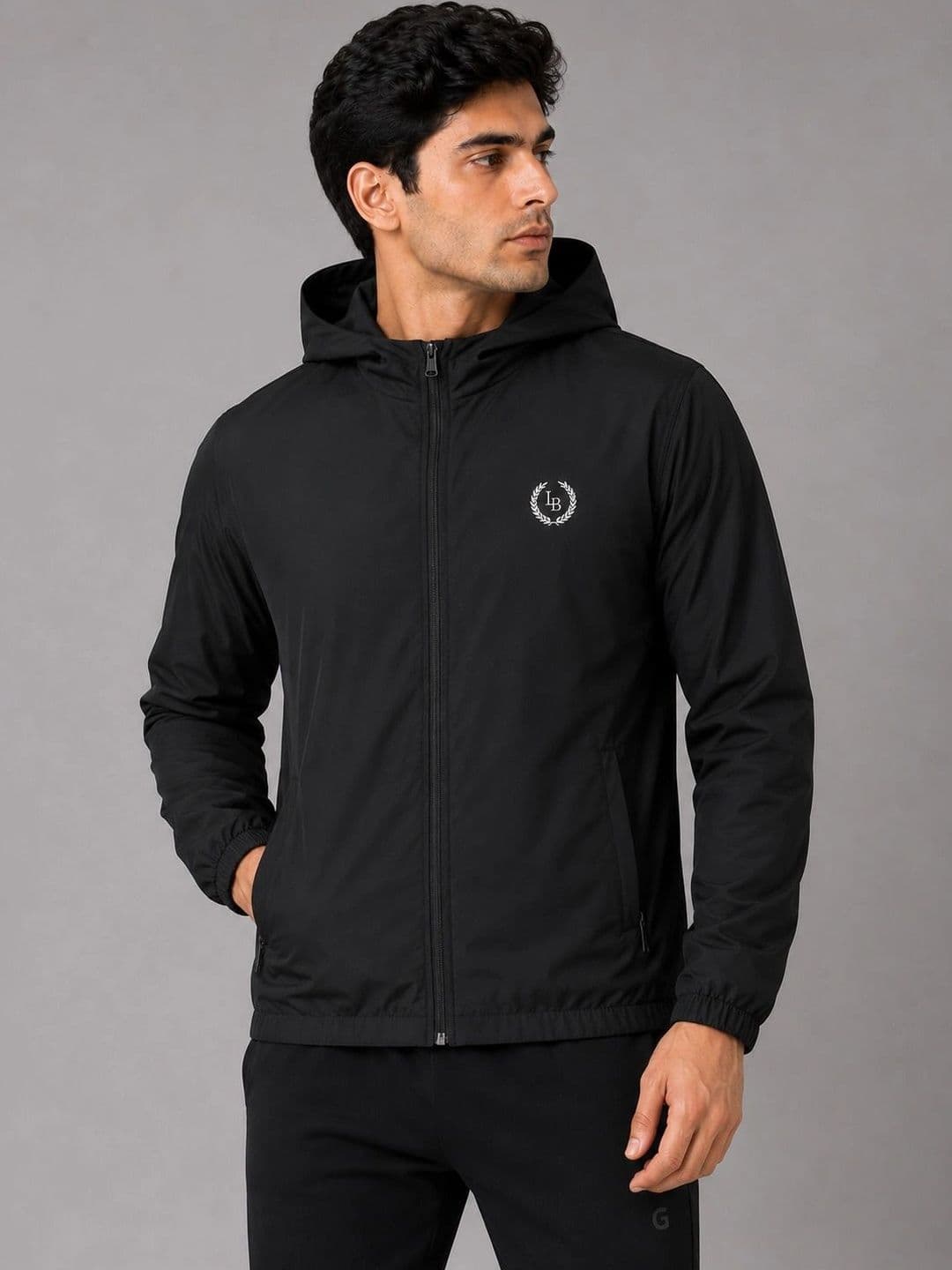 LEE BONEE Men Hooded Windcheater Jacket - view 1