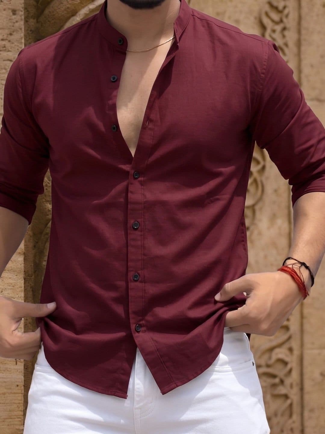VAAADDO Men Comfort Casual Shirt - view 1