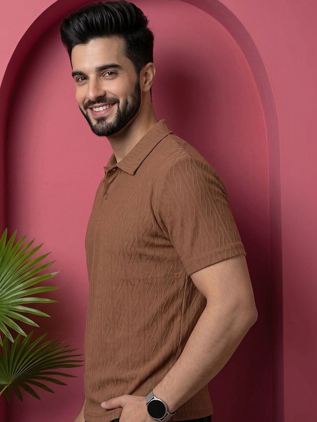 OGEN Men Polo Collar T-shirt - view 1