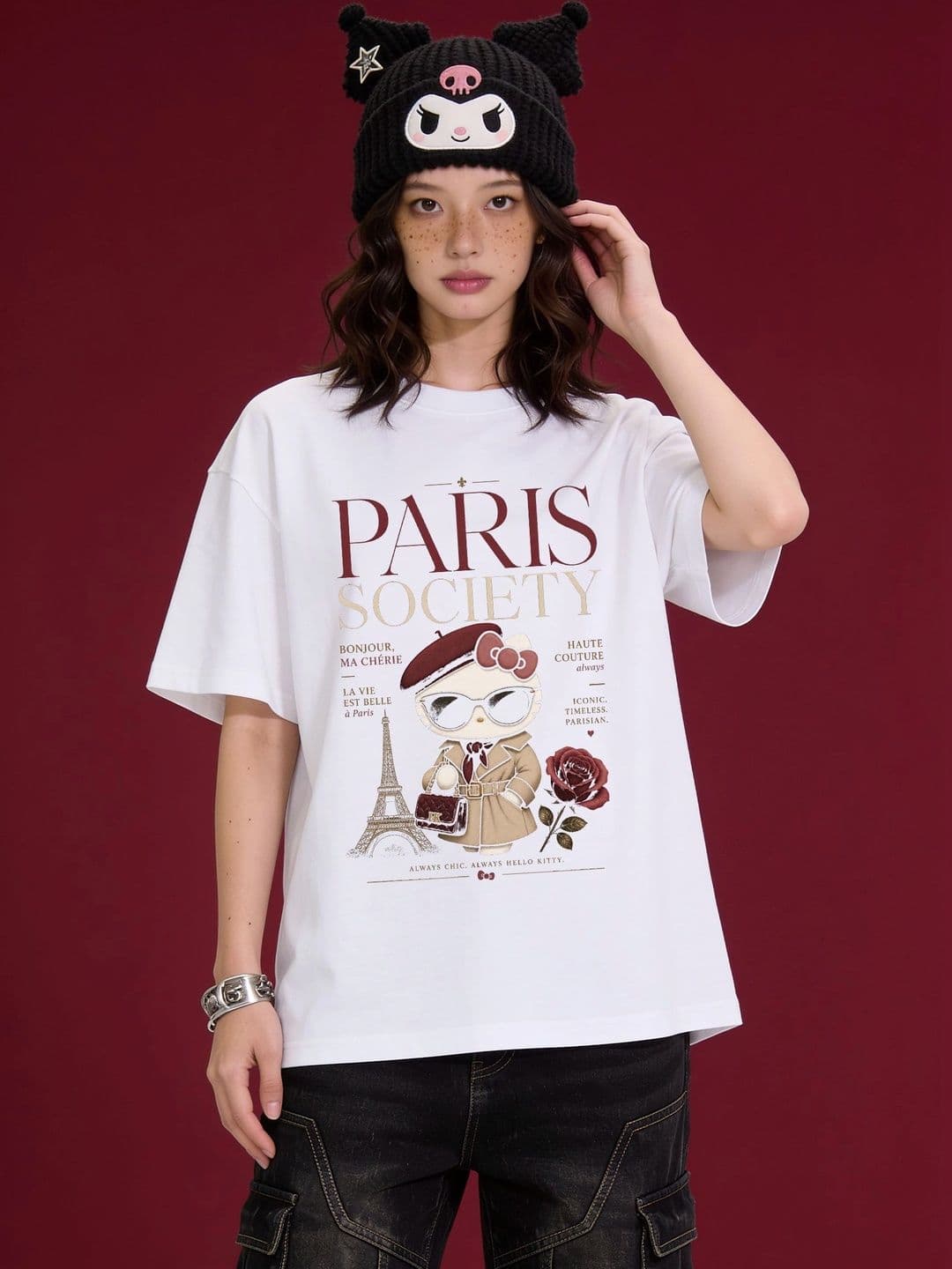FARDA Unisex Hello Kitty Printed T-shirt - view 1