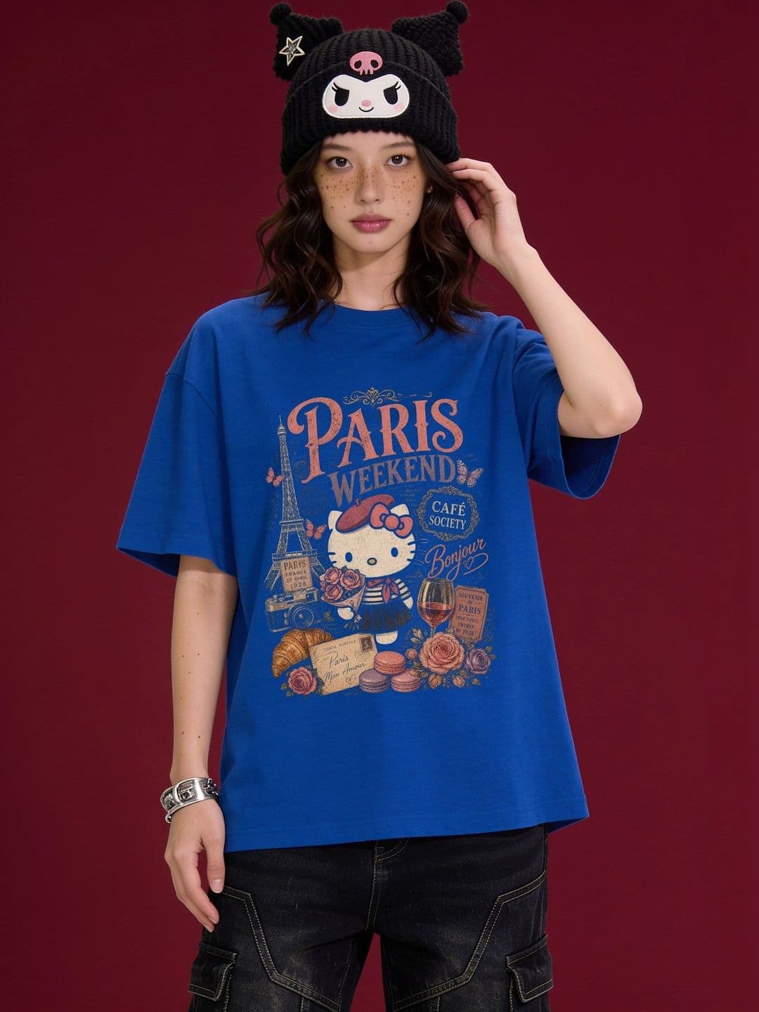 FARDA Unisex Hello Kitty Printed T-shirt - view 1
