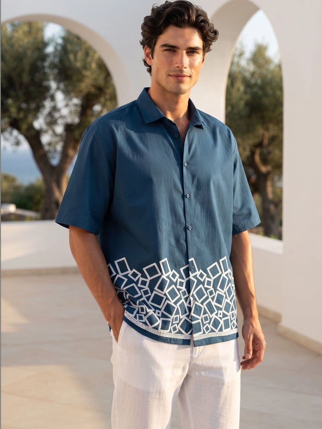 Moda Rapido Men Relaxed Printed Casual Shirt - view 1
