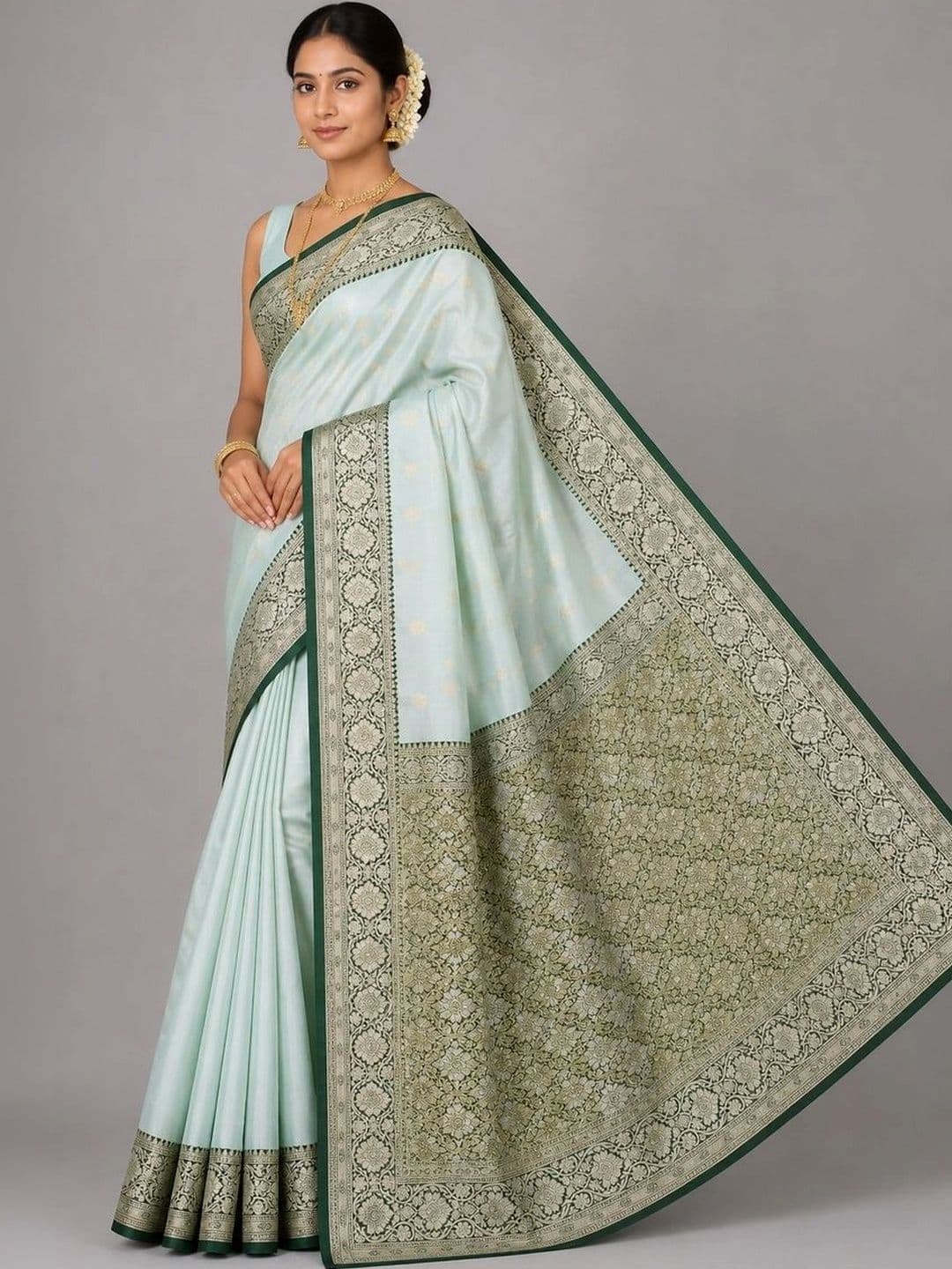 Fashioneta Attires Woven Design Zari Art Silk Saree - view 1