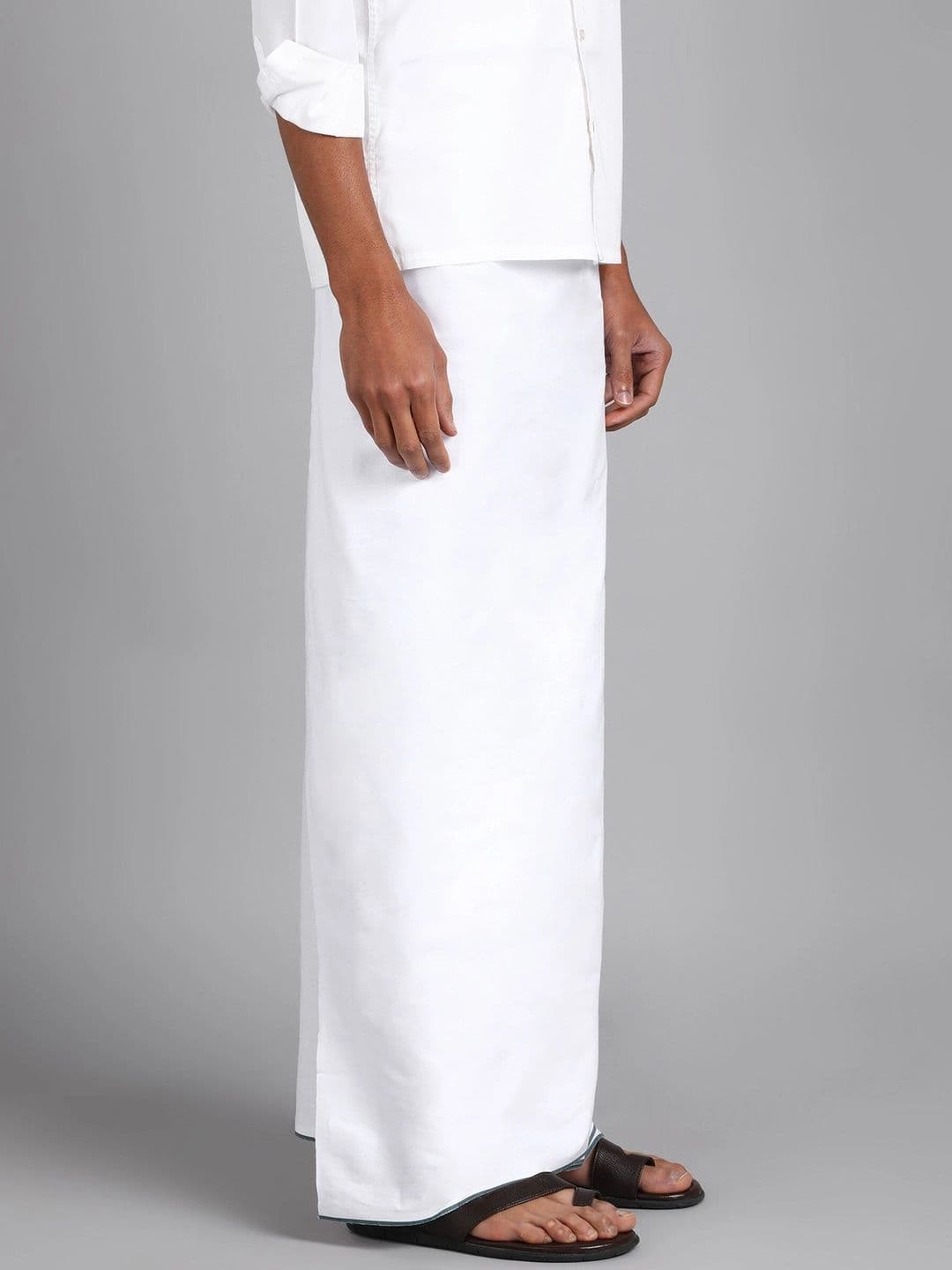 AKESHAVAM Men Cotton Dhoti Dhotis - view 1