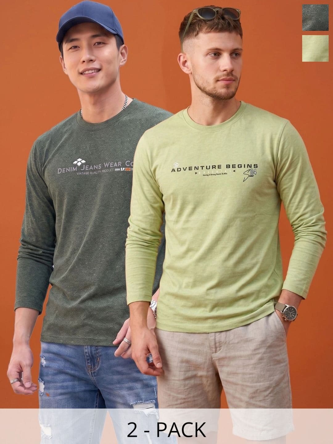SANDPIPER Men Typography 2 Printed T-shirt - view 1