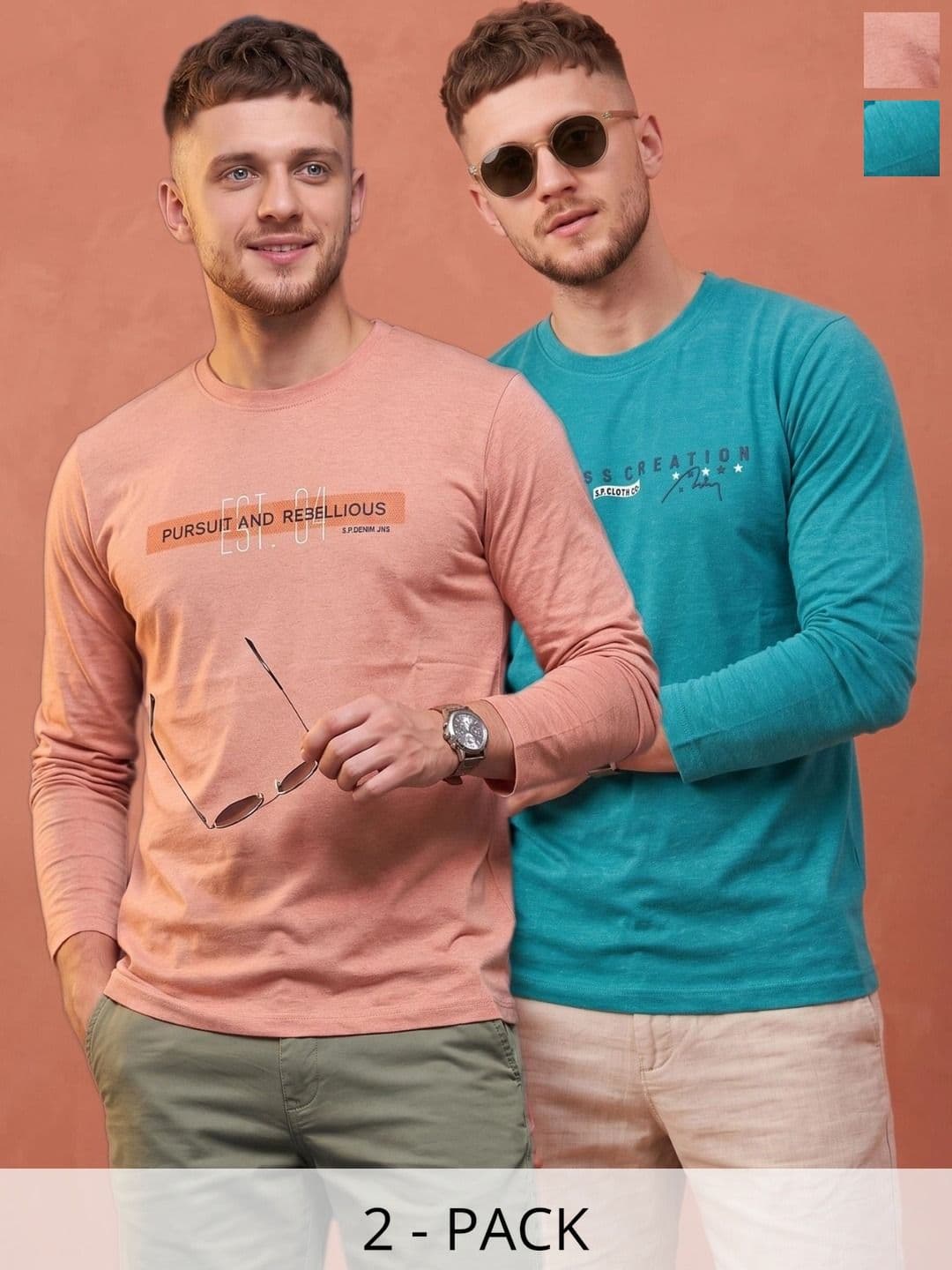 SANDPIPER Men Typography 2 Printed T-shirt - view 1