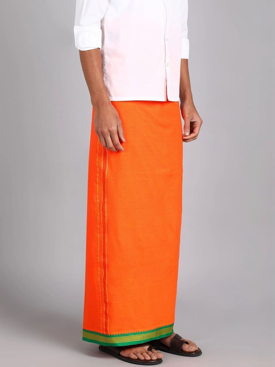 AKESHAVAM Men Cotton Dhoti Dhotis - view 1