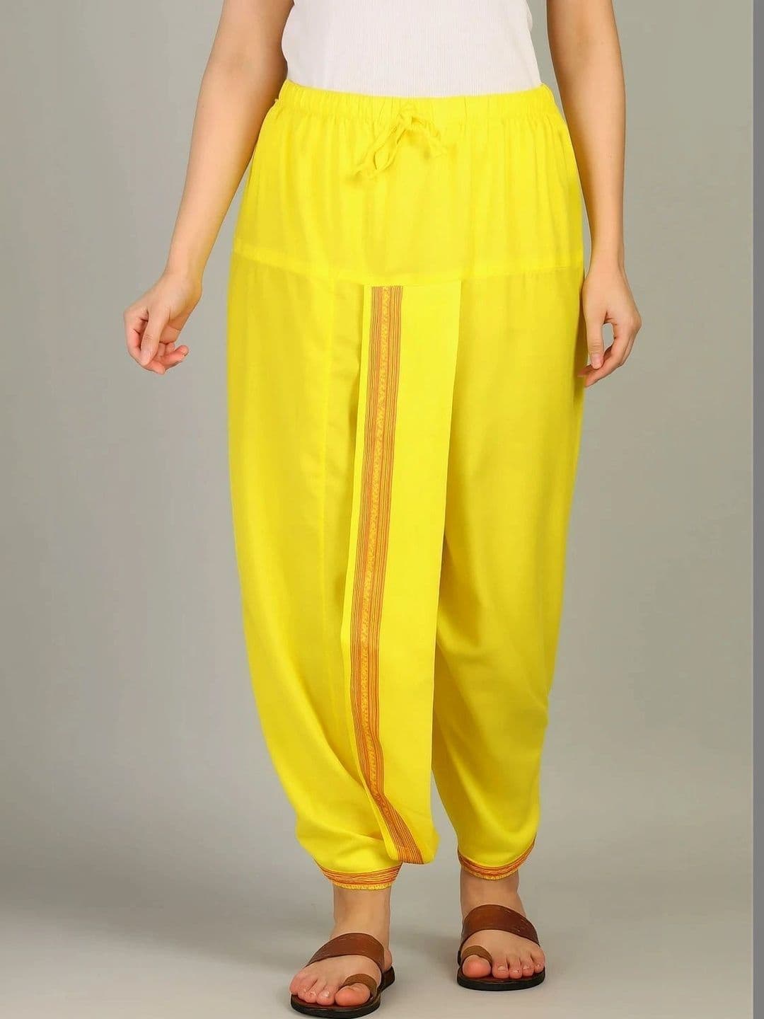 AKESHAVAM Men Striped Dhoti Dhotis - view 1