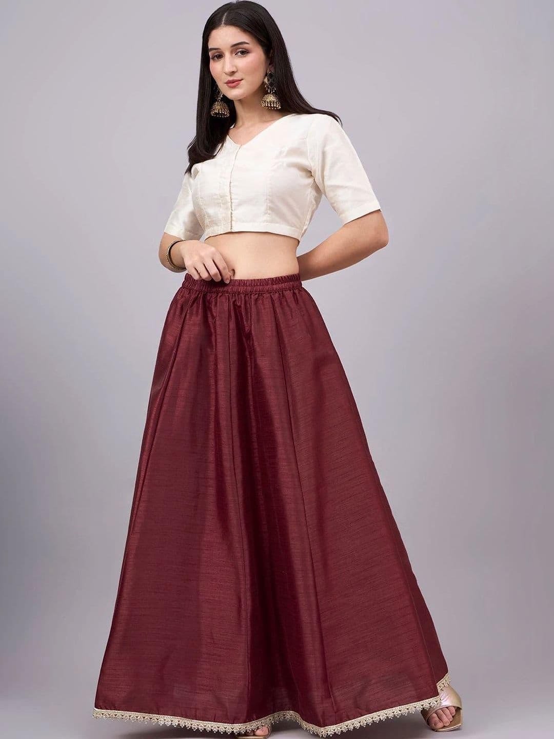 BANJANAN Women Maxi Flared Skirt - view 1