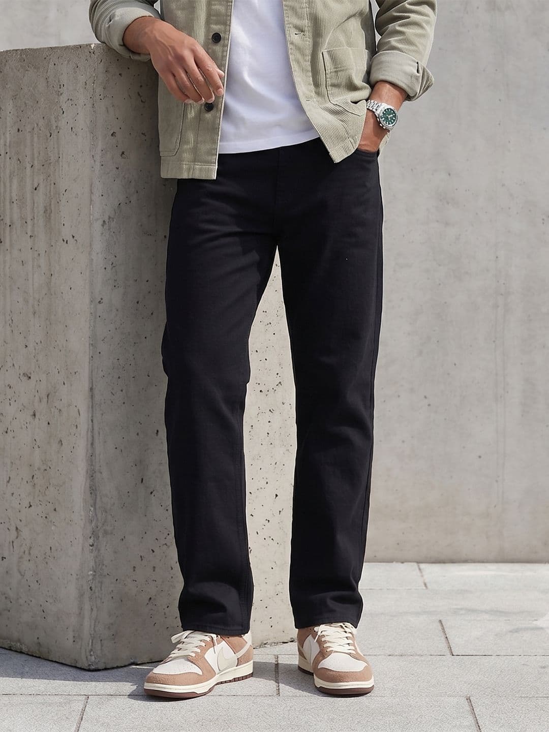 The Roadster Life Co. Men Relaxed Fit Stretchable Jeans - view 1