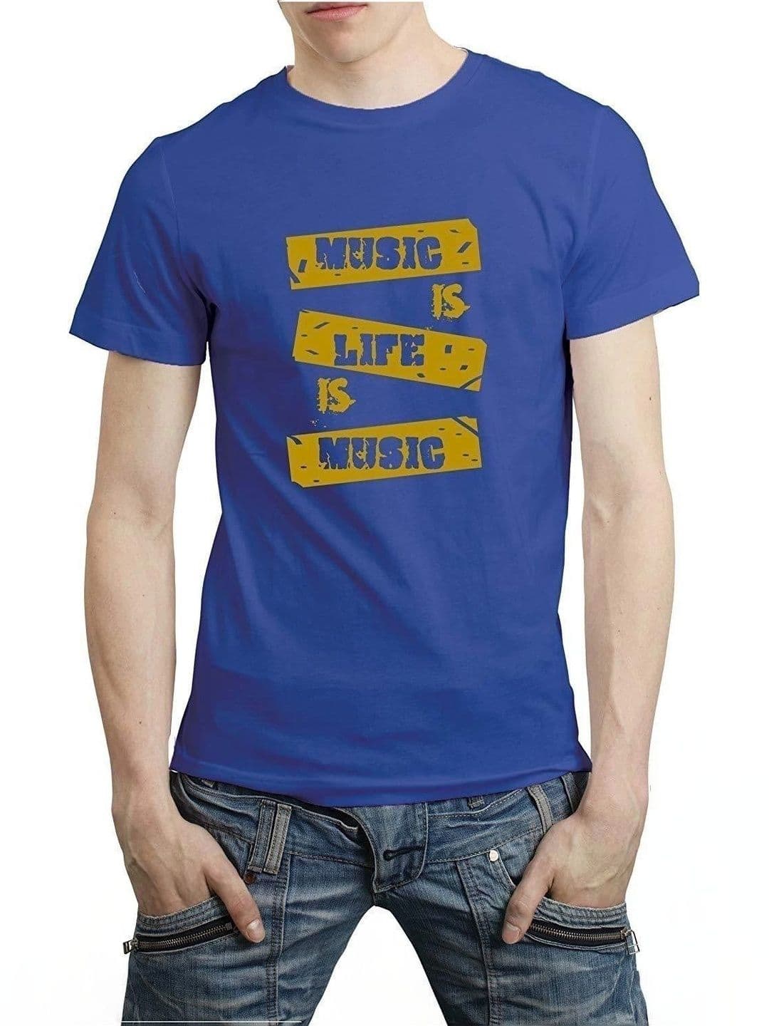 Double F Men Typography Printed T-shirt - view 1
