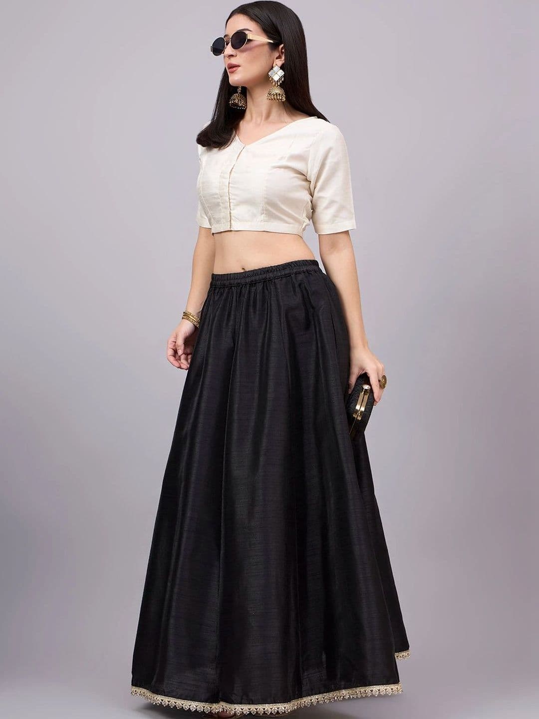 BANJANAN Women Maxi Flared Skirt - view 1