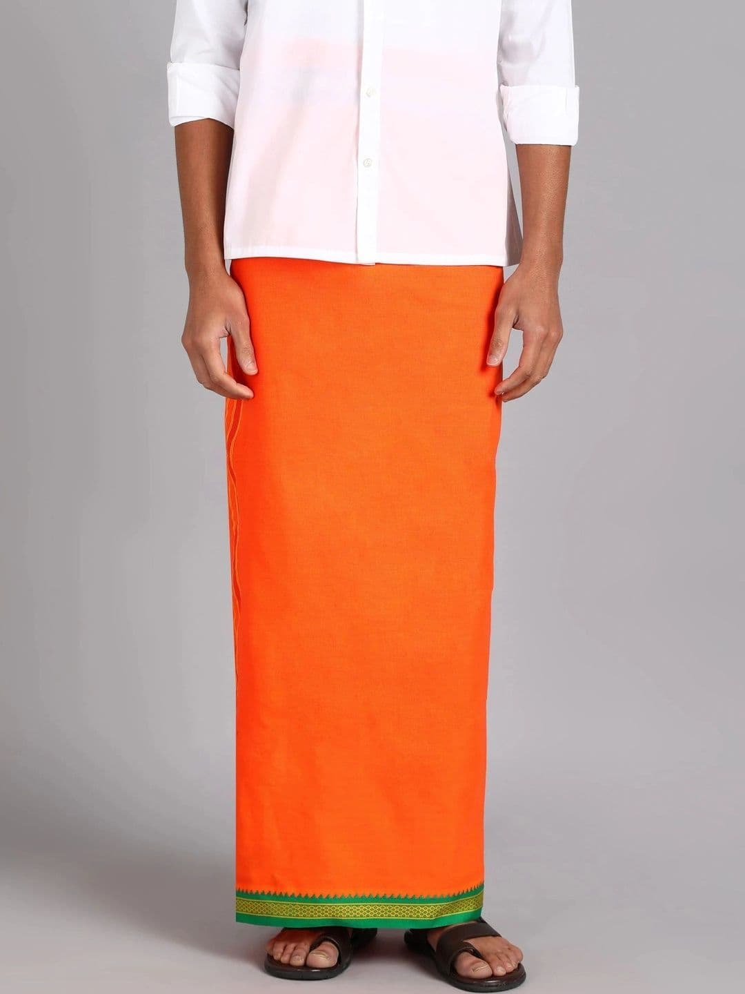 AKESHAVAM Men Cotton Dhoti Dhotis - view 1