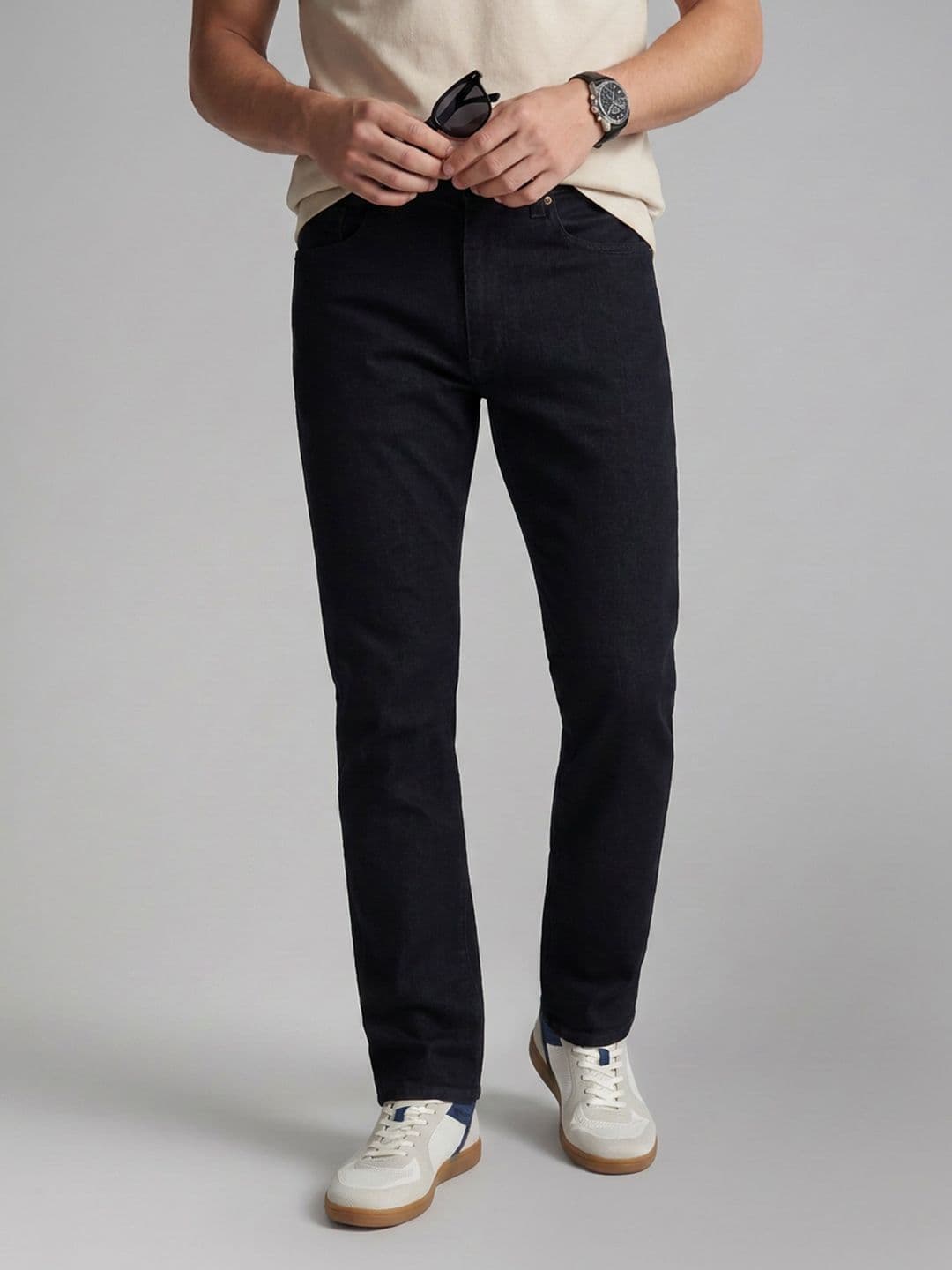 Louis Philippe Jeans Men Straight Fit Stretchable Jeans - view 1