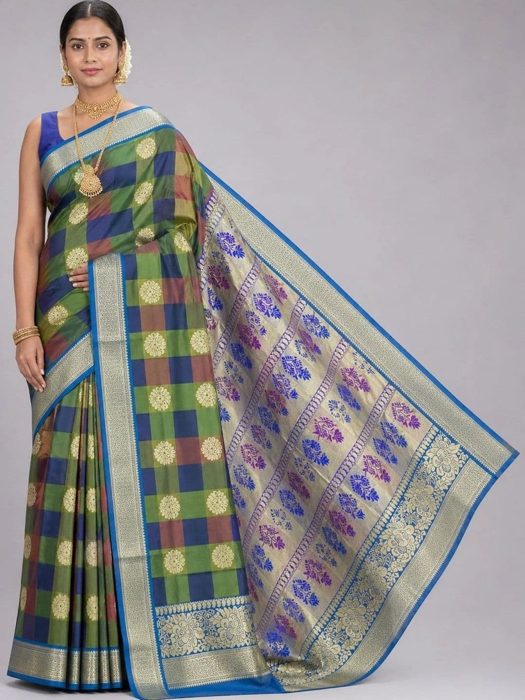 Fashioneta Attires Woven Design Zari Art Silk Saree - view 1