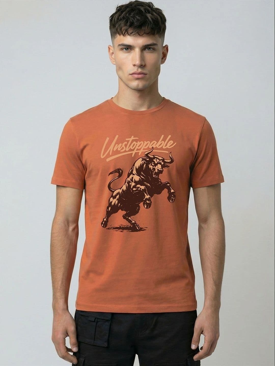 High on Soda Men Printed Pure Cotton Bio Finish T-shirt - view 1