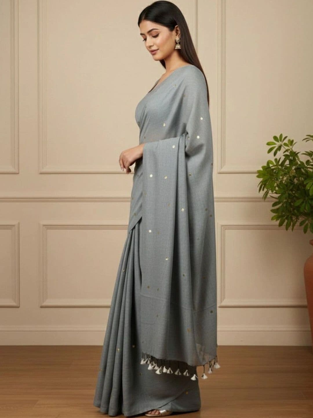 SAREE BOUTIQUE Khadi Saree - view 1