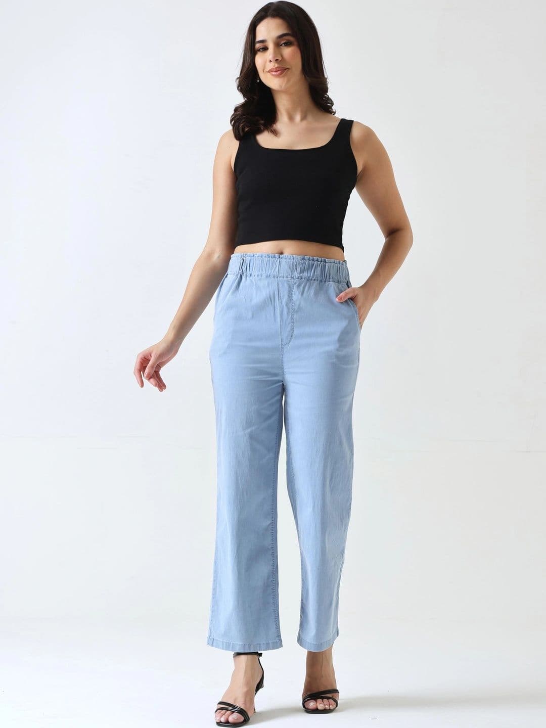 MM-21 Women Comfort High-Rise Trousers - view 1