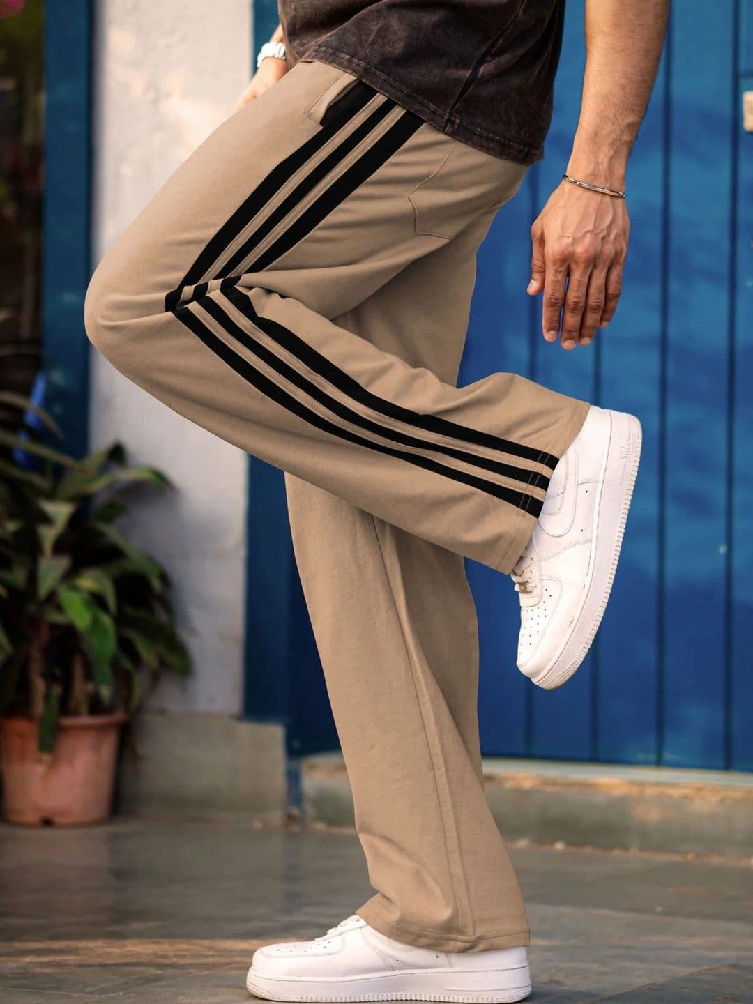 MODALEN Men Relaxed Fit Training Track Pants - view 1