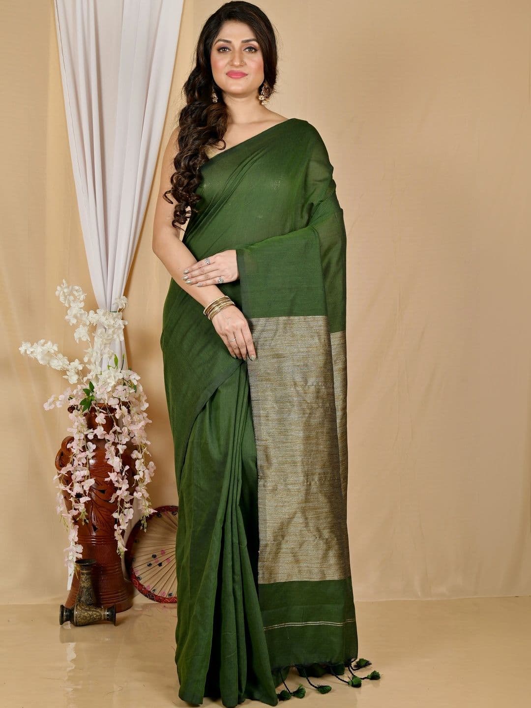 SAREE BOUTIQUE Khadi Saree - view 1