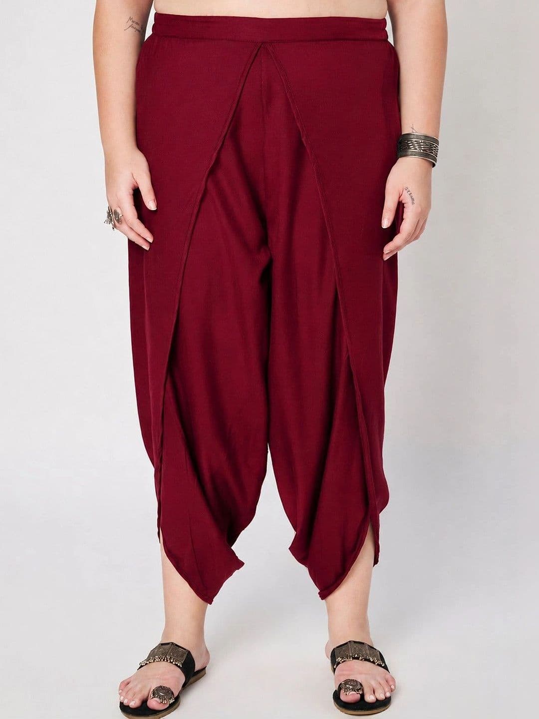 9rasa Women Cotton Dhoti Pants Dhotis - view 1