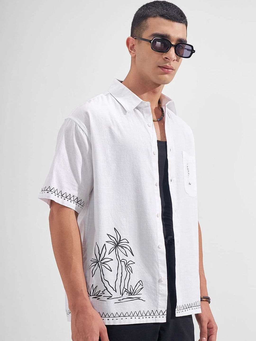 HIGHLANDER Men Printed Casual Shirt - view 1