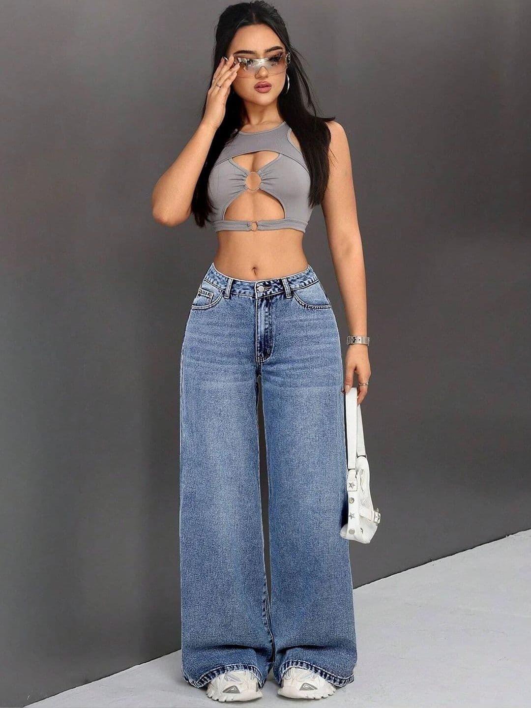 Kotty Women Regular Fit High-Rise Stretchable Jeans - view 1