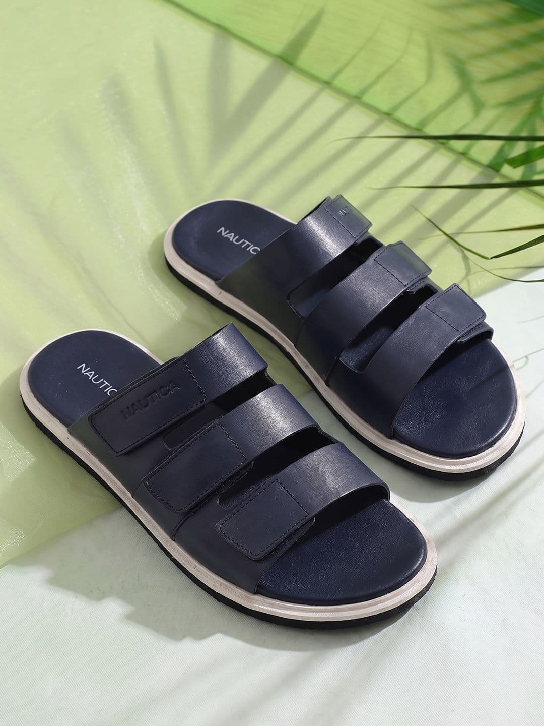 Nautica Men Leather Comfort Sandals - view 1