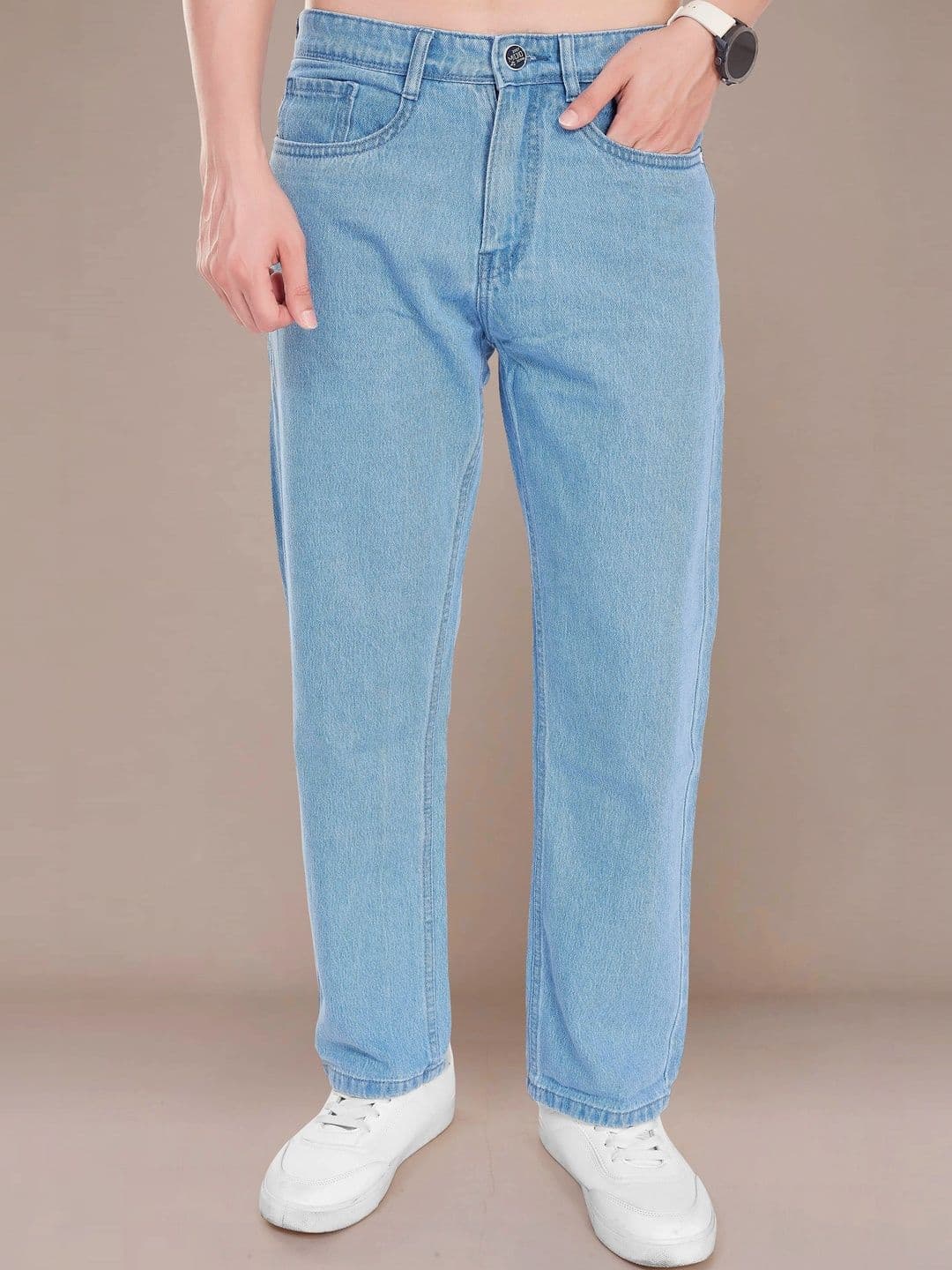 THE BEETEL HOUSE Men Relaxed Fit Mid-Rise Jeans - view 1