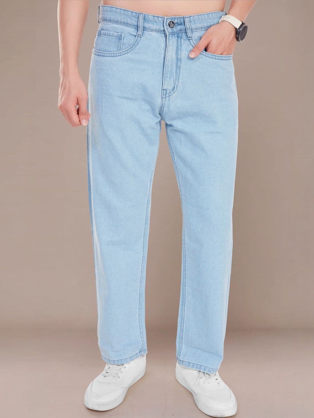 THE BEETEL HOUSE Men Relaxed Fit Mid-Rise Jeans - view 1