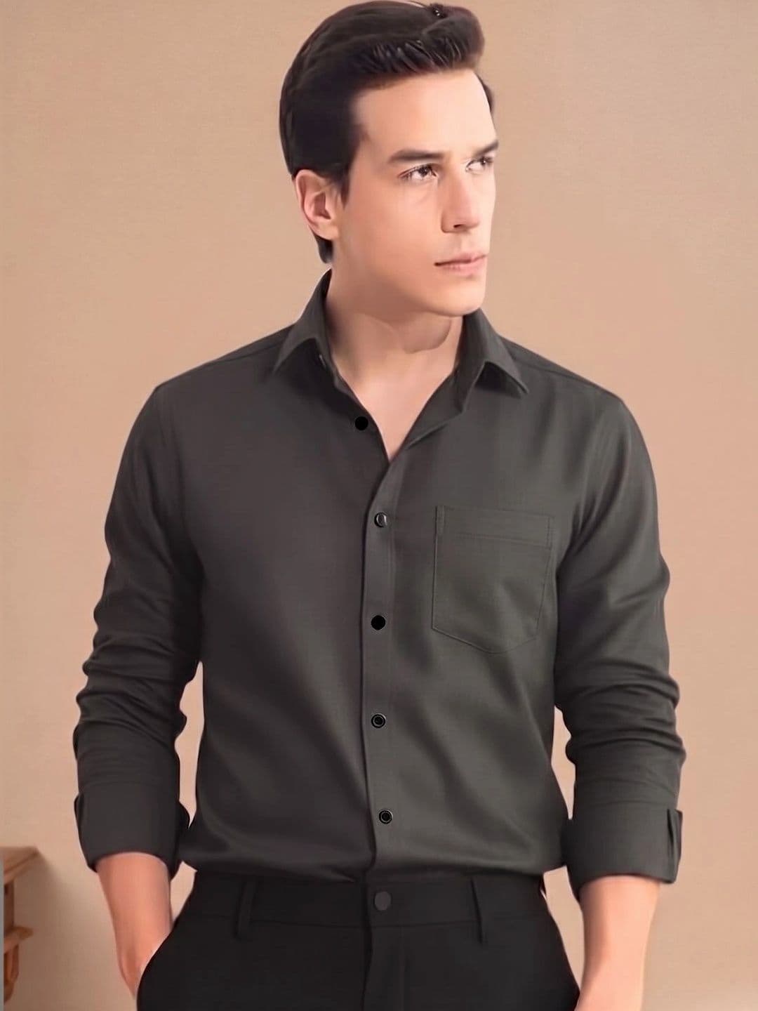 URBANICE Men Premium Slim Fit Casual Shirt - view 1