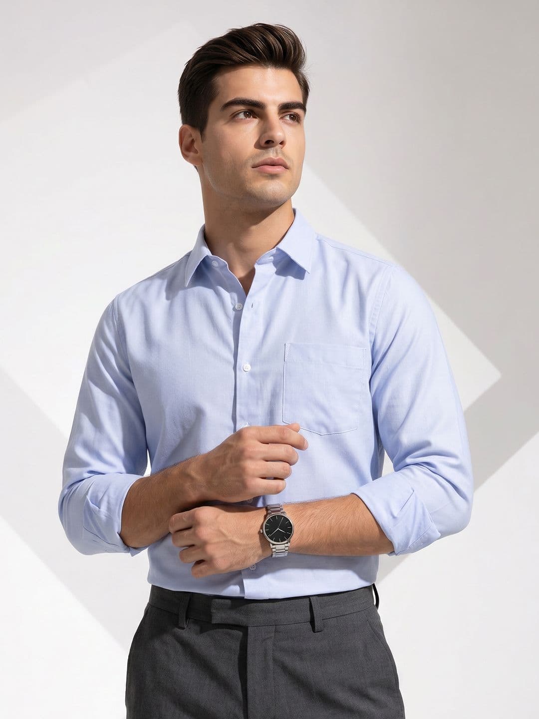 encore by INVICTUS Spread Collar Formal Shirt - view 1