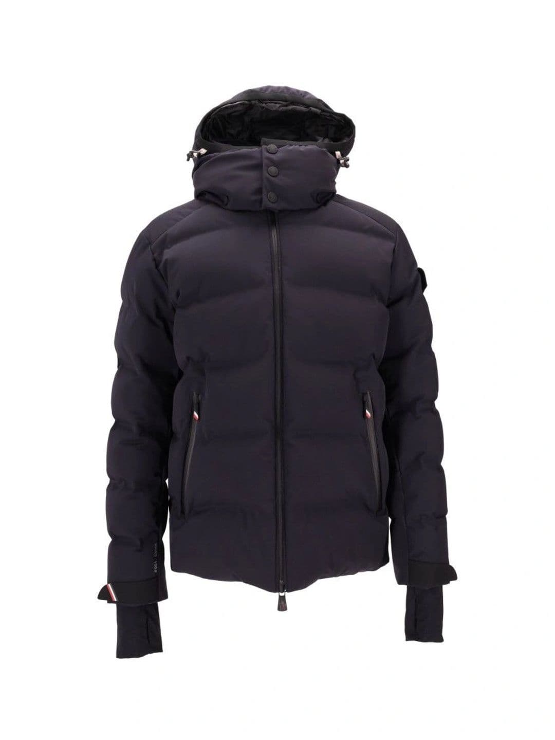 Moncler Navy Blue Hooded Jacket - view 1