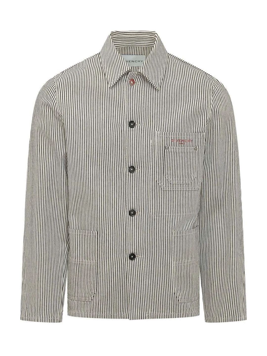 Givenchy White Stripes Regular Jacket - view 1