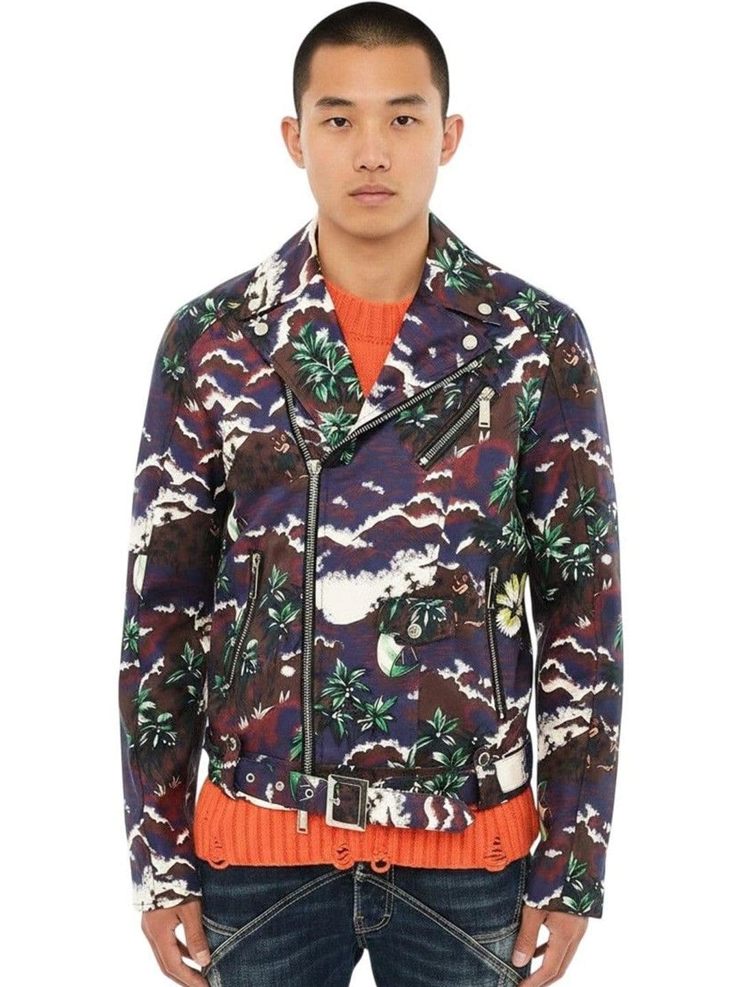Dsquared2 Multicolor Notched Lapel Jacket - view 1
