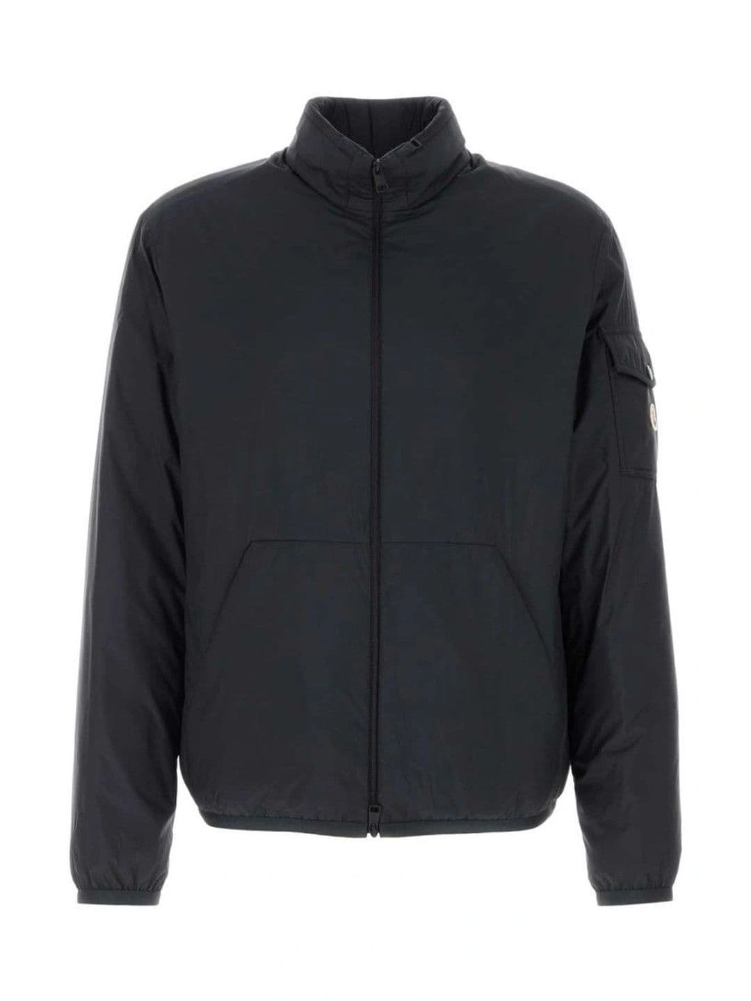 Moncler Dark Navy Mock Collar Jacket - view 1