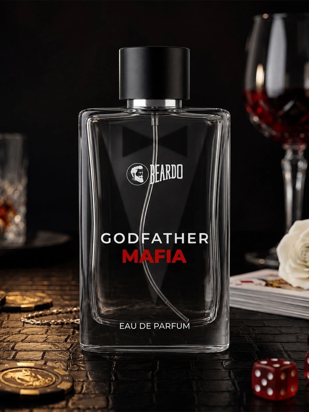 BEARDO Godfather Mafia Long Lasting Eau De Parfum with Fruity Amber Fragrance - 100 ml - view 1