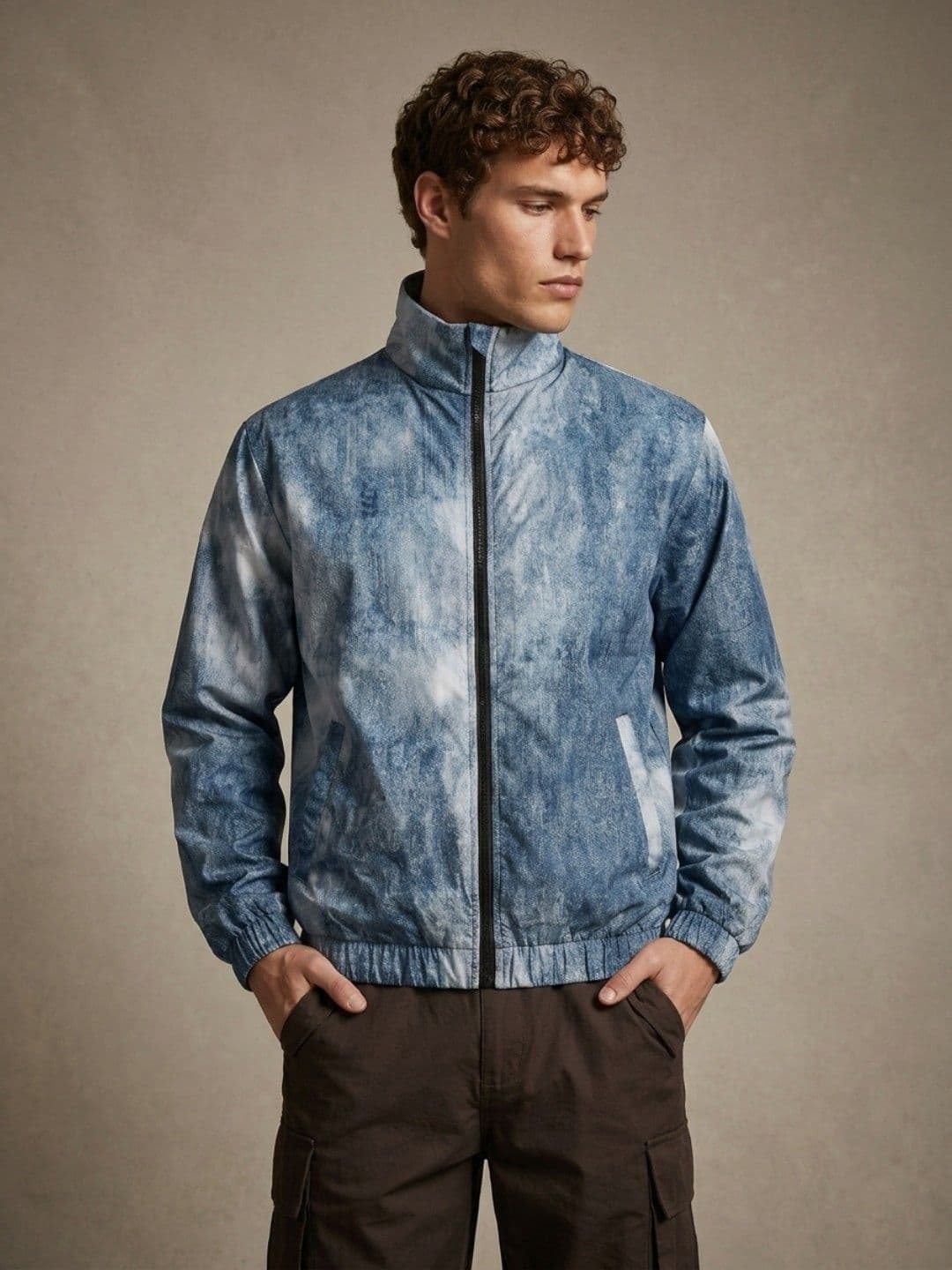 glitchez Men Windcheater Tailored Jacket - view 1