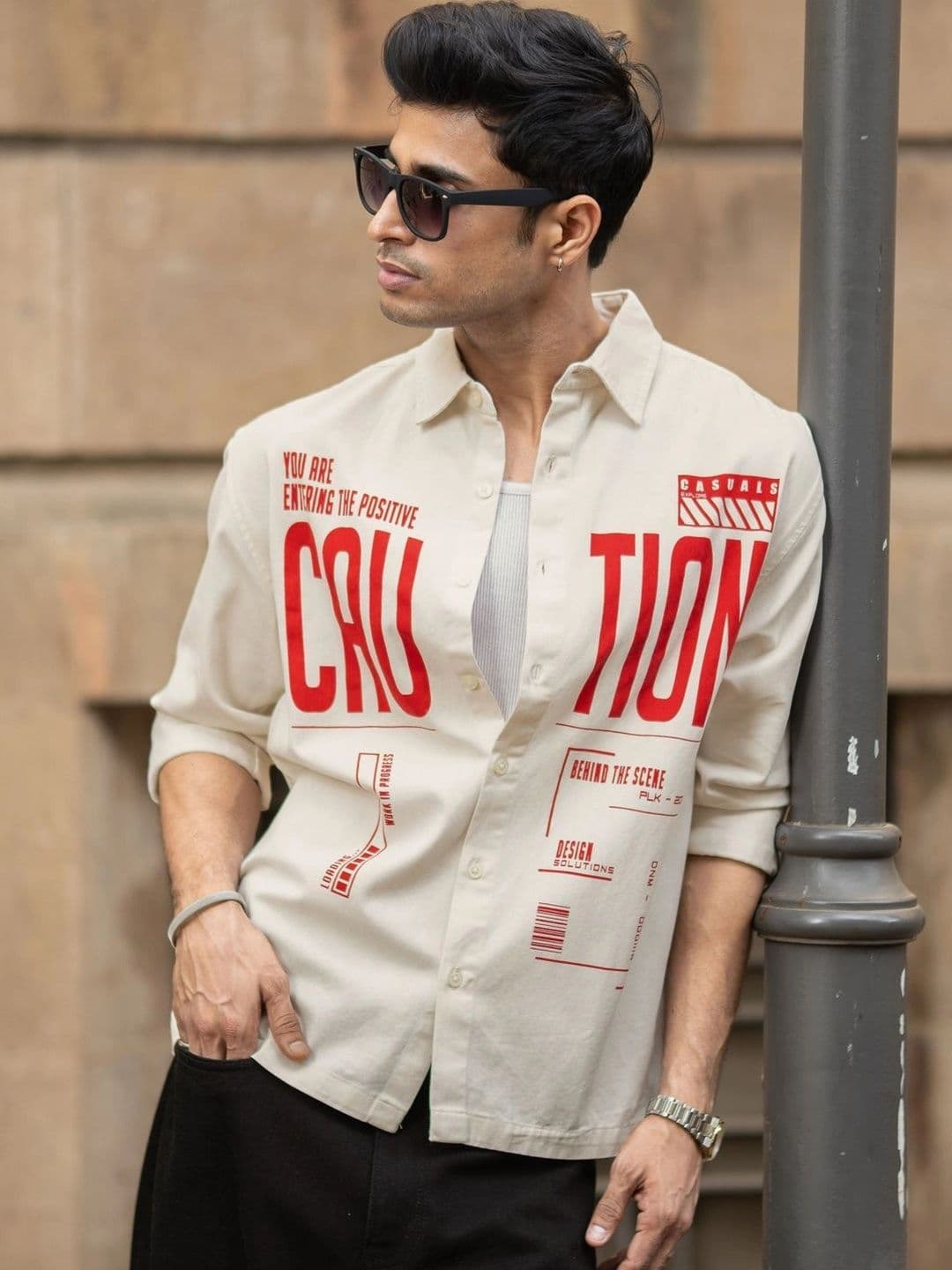 Powerlook Men Boxy Printed Casual Shirt - view 1