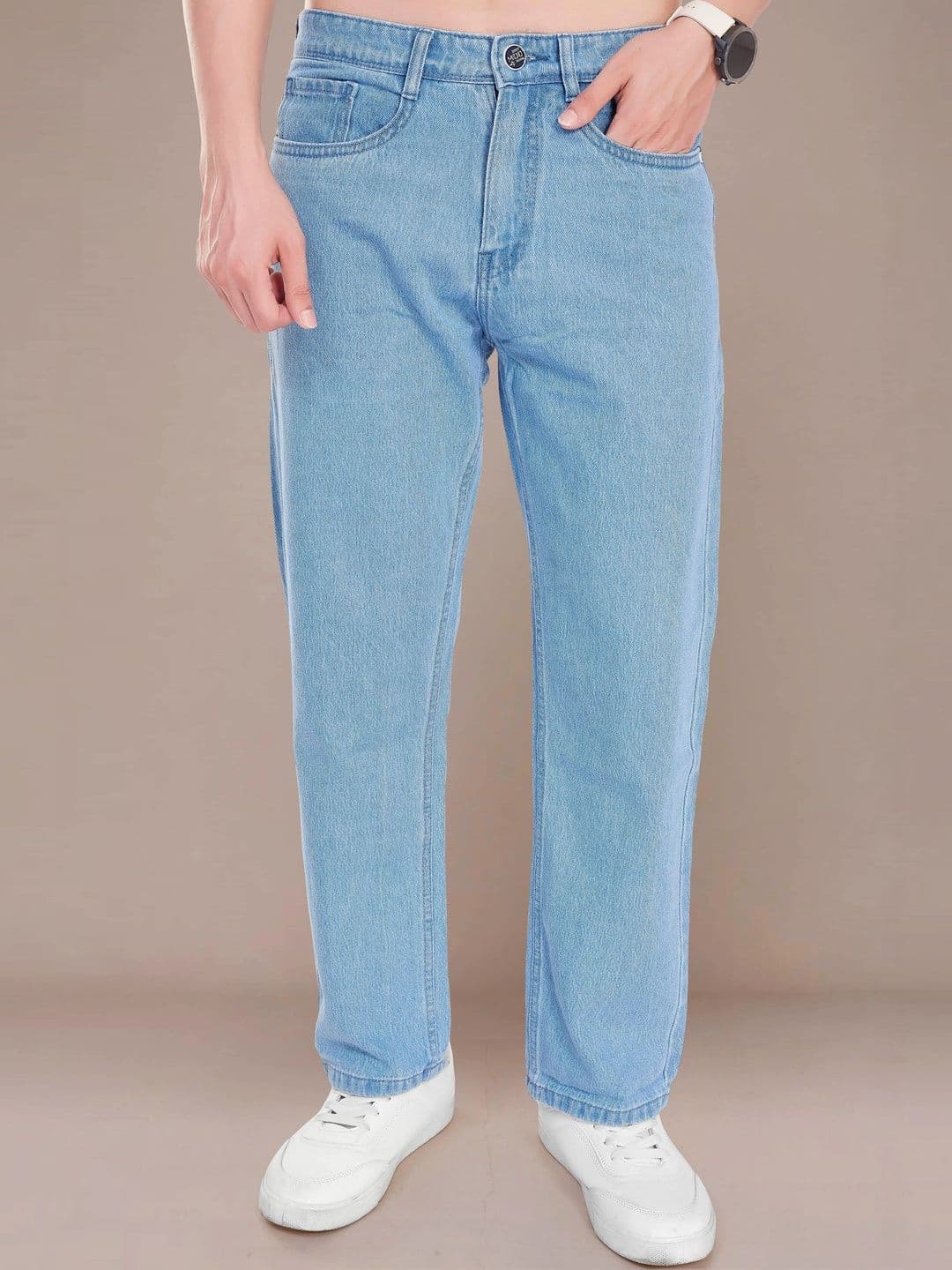 DIVISIVE Men Relaxed Fit Mid-Rise Jeans - view 1