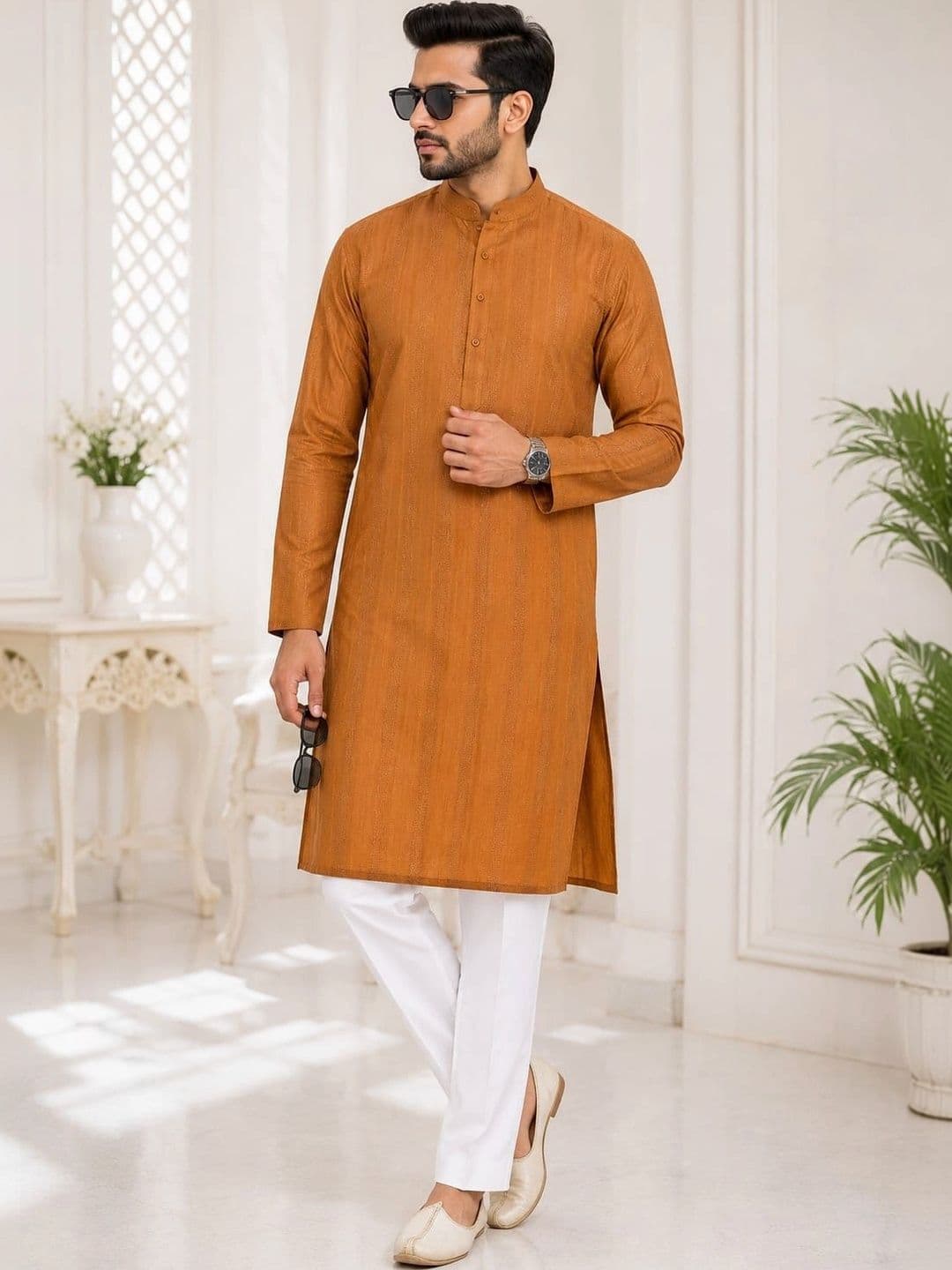Jagdish Garments Men Kurta - view 1