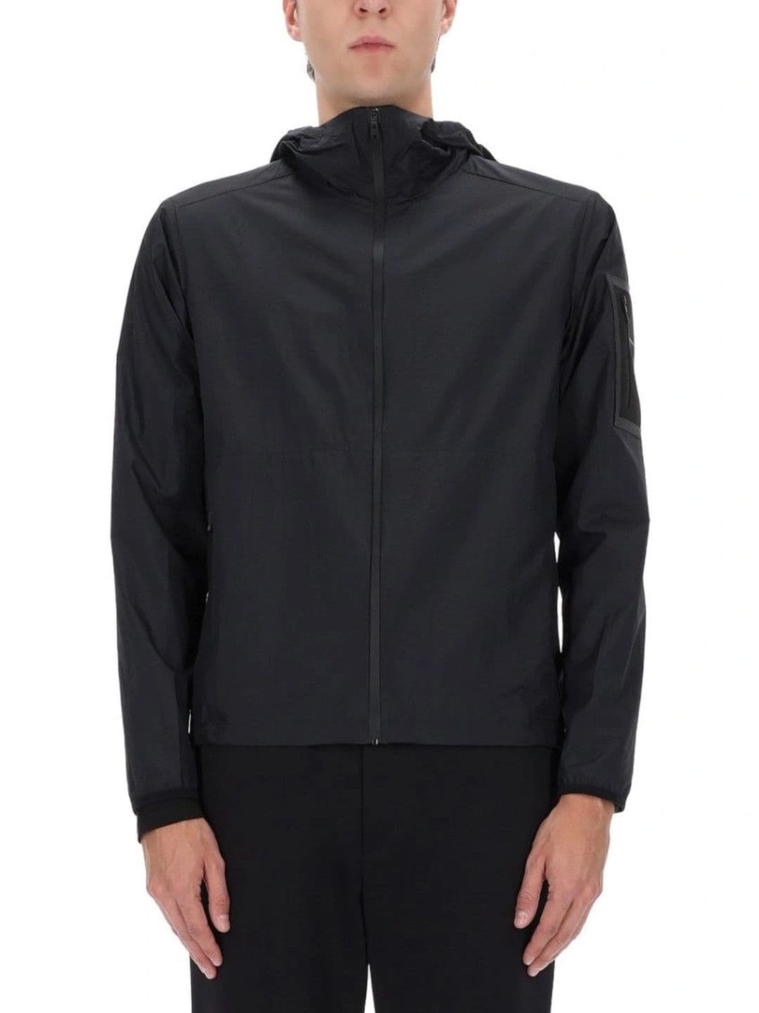 BOSS Navy Blue Hood Jacket - view 1