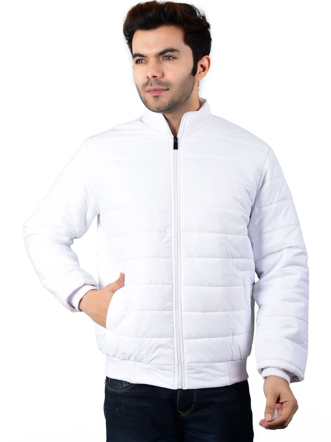 Roadster Men Lightweight Training or Gym Puffer Jacket - view 1