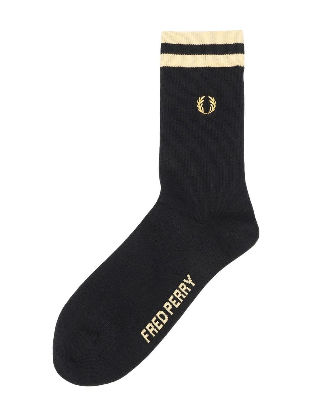 Fred Perry Men Cotton Striped Above Ankle Socks - view 1