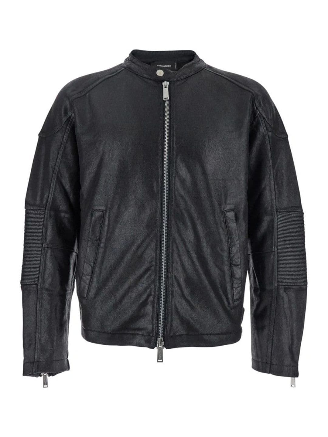 Dsquared2 Black Zip Up Bomber Jacket - view 1