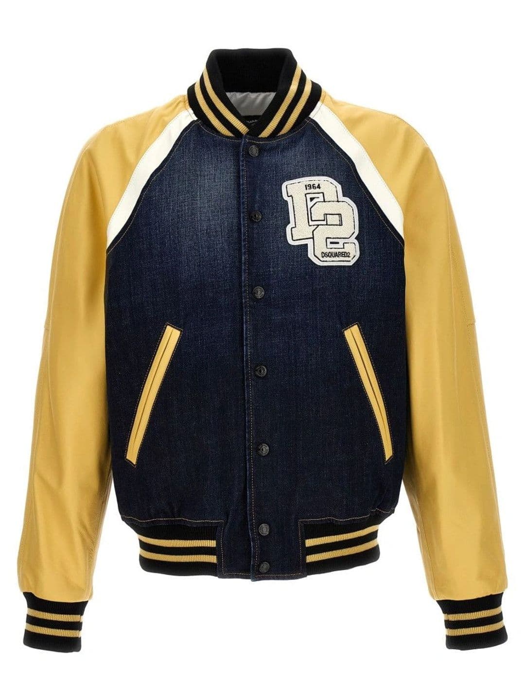Dsquared2 Navy Blue Bomber Jacket - view 1