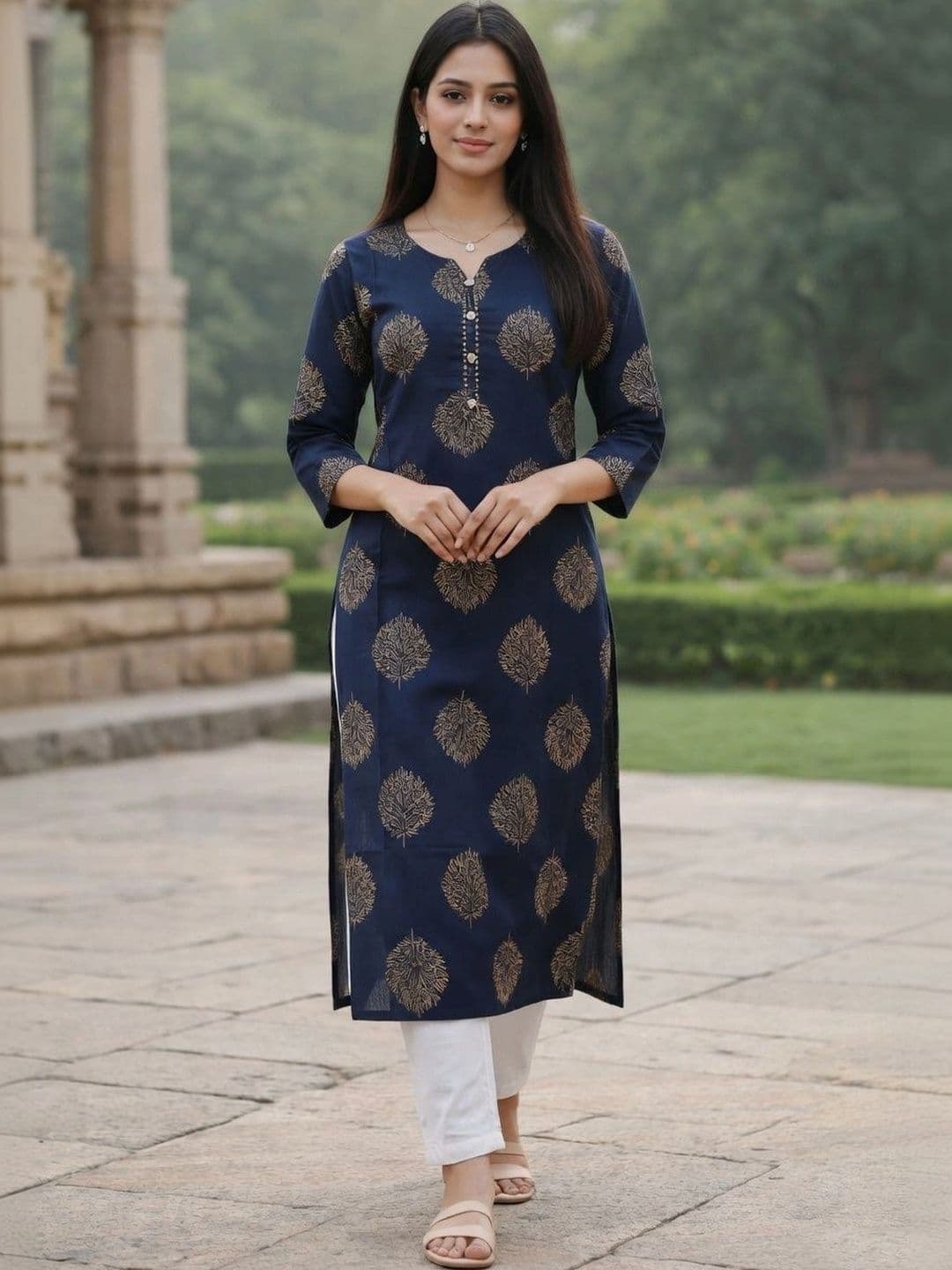 Merira Women Ethnic Motifs Printed Kurta - view 1
