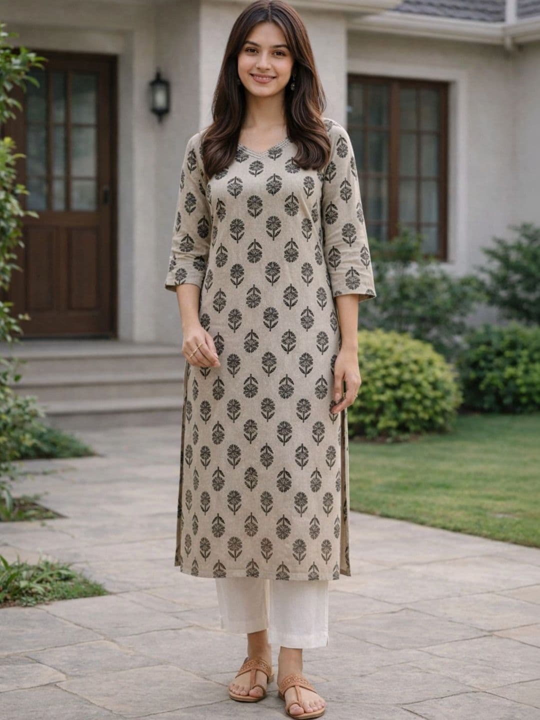 Merira Women Ethnic Motifs Printed Indie Prints Kurta - view 1